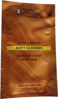 LEATHER SOFT CLEANER Wipe - jednorázová čistící utěrka 